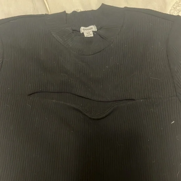 Black Garage Mini dress - Picture 3 of 4